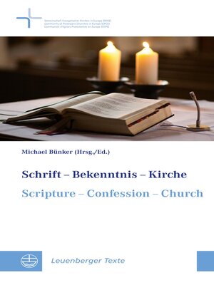cover image of Schrift--Bekenntnis--Kirche // Scripture--Confession--Church